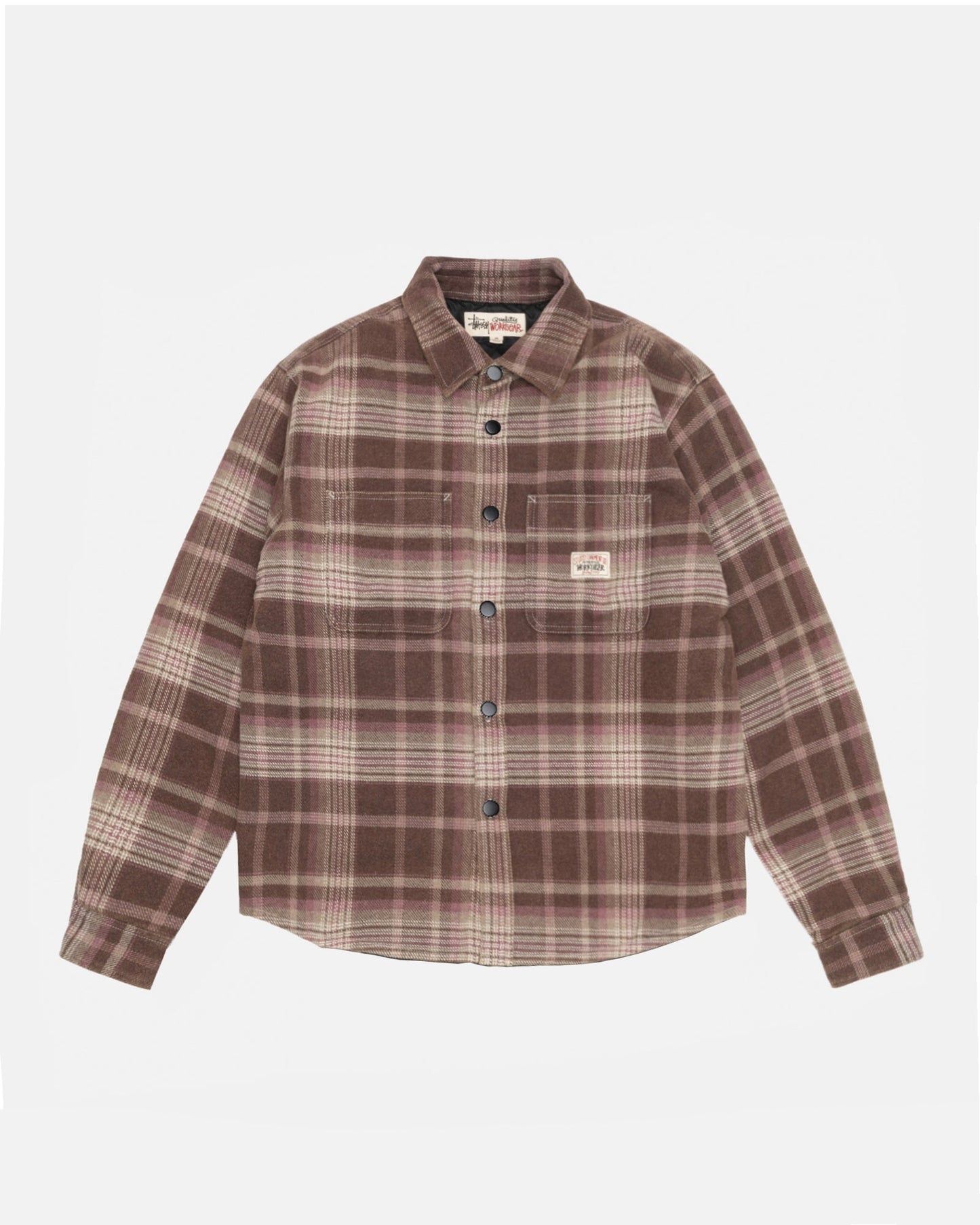 CHEMISE À CARREAUX DÉLAVÉE