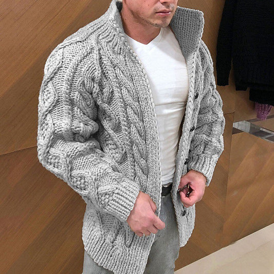 Gilet homme col montant uni