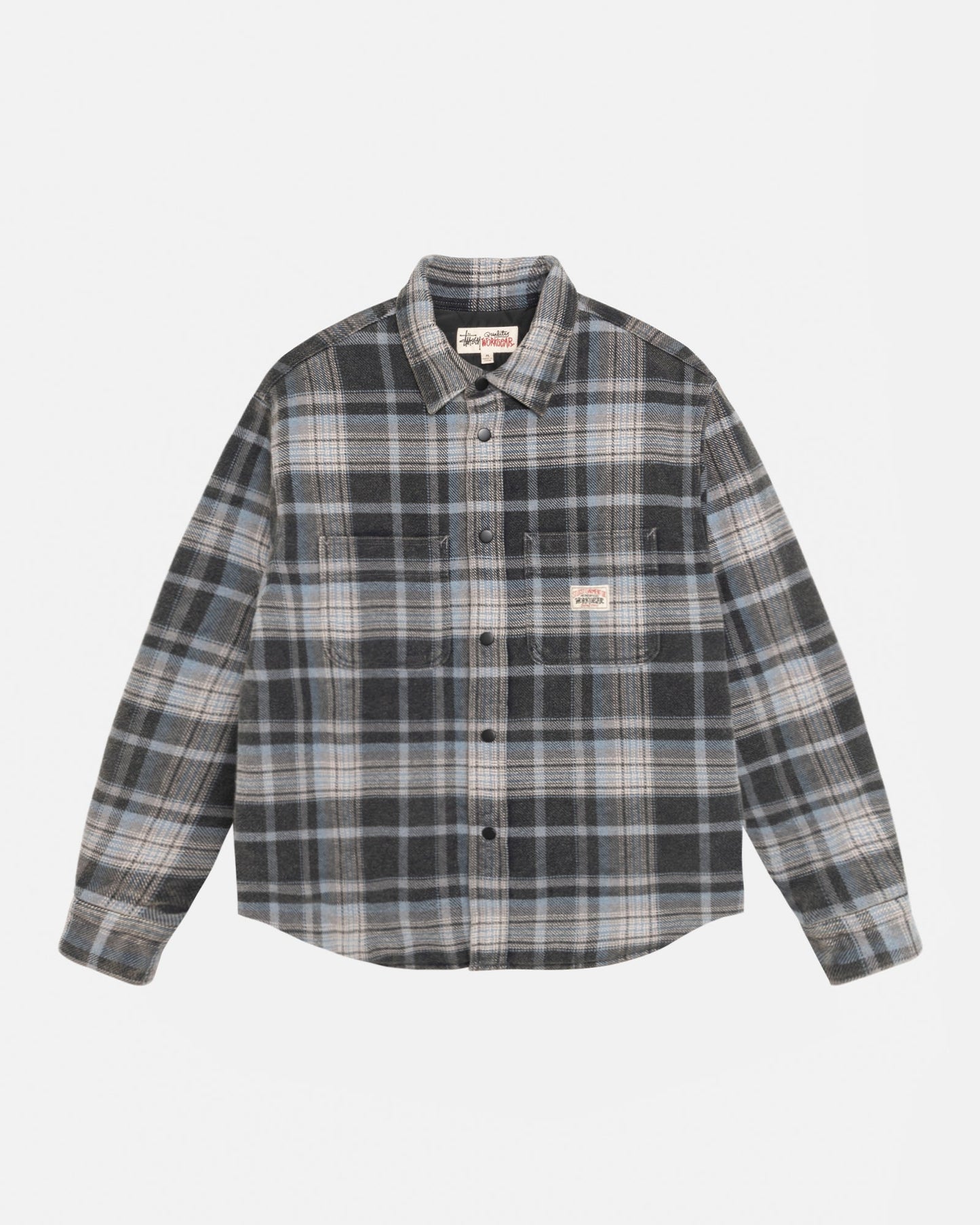 CHEMISE À CARREAUX DÉLAVÉE