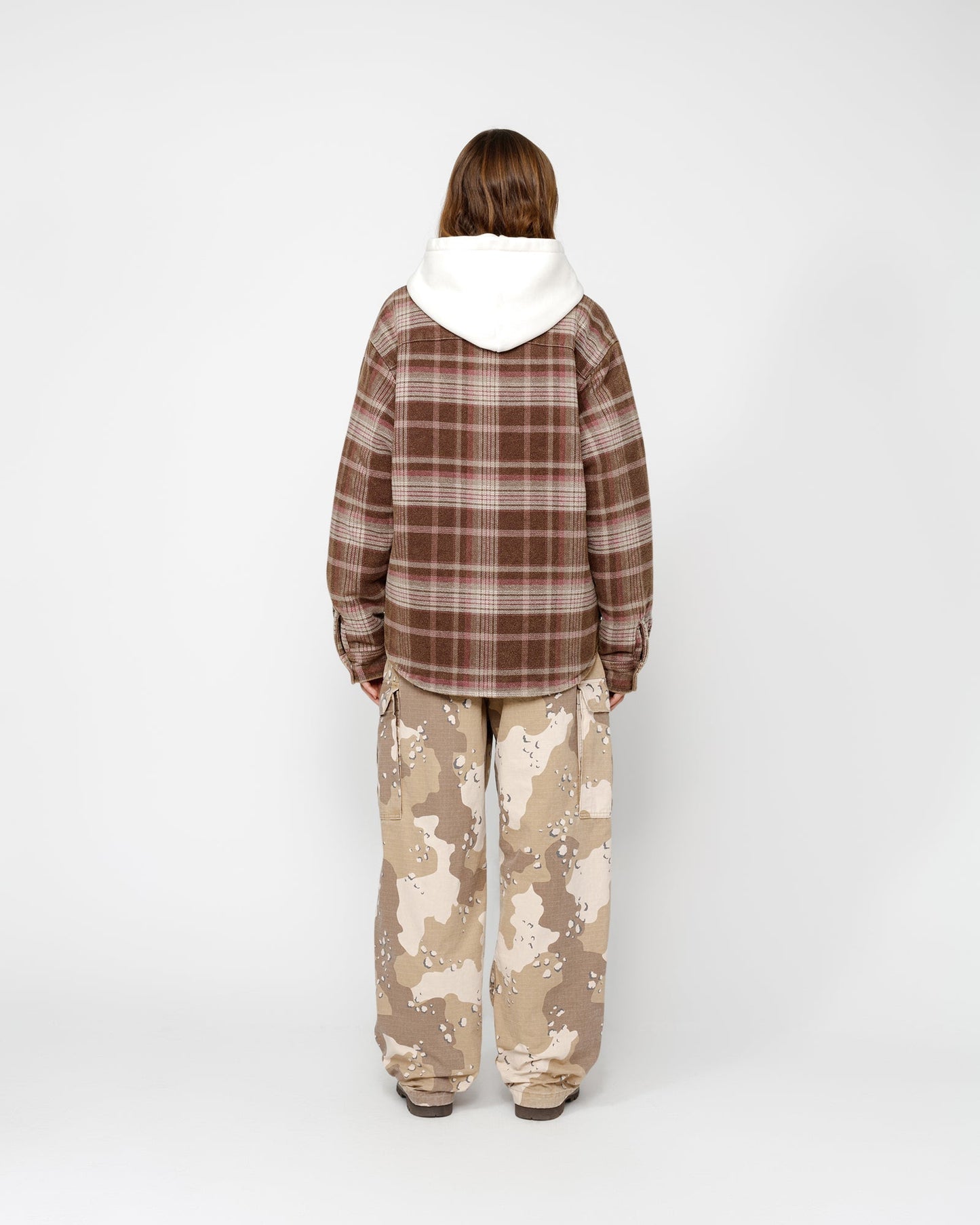CHEMISE À CARREAUX LAVÉE INTENSÉMENT