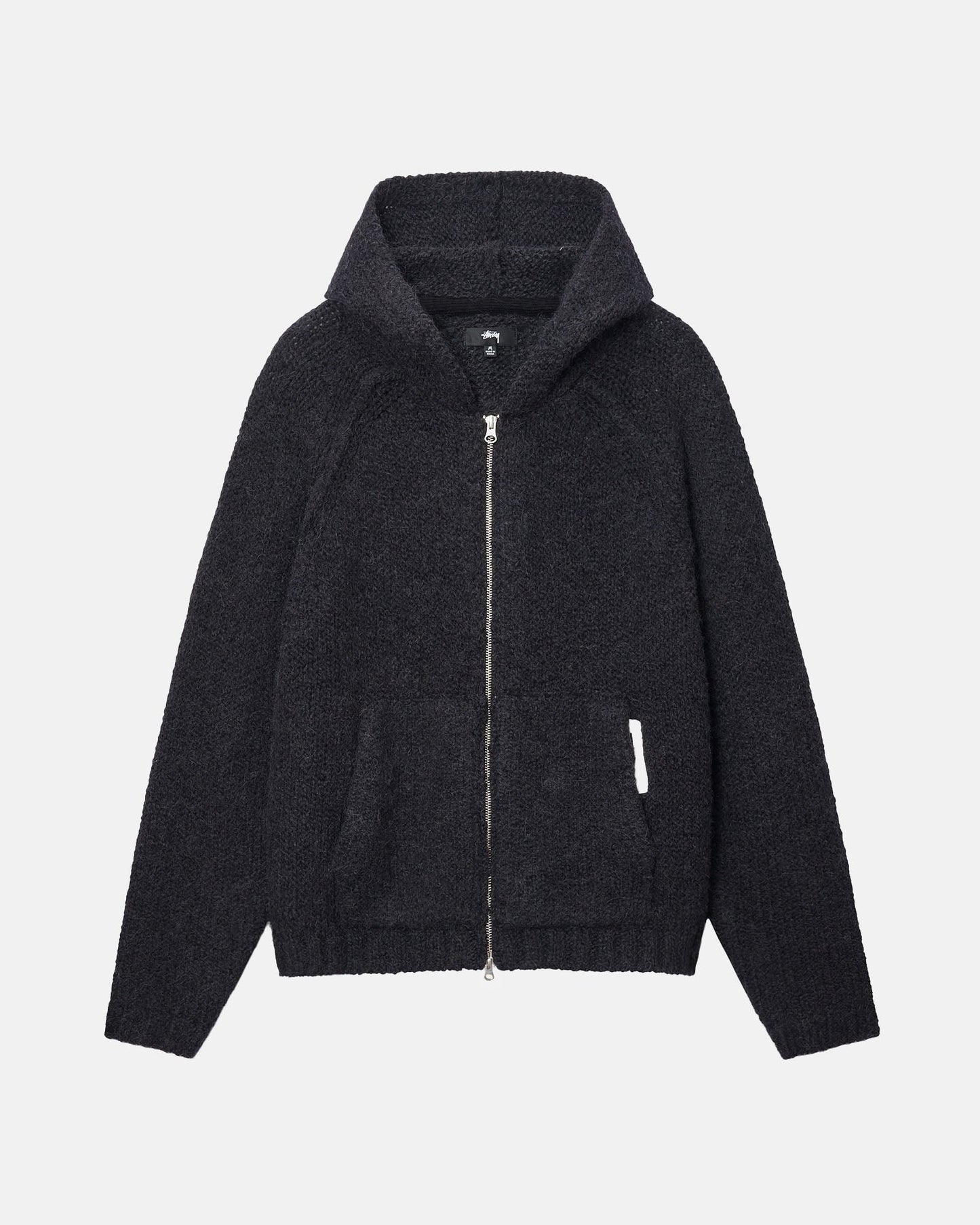 PULL À CAPUCHE ZIPPÉ EN MAILLE ÉPAISSE