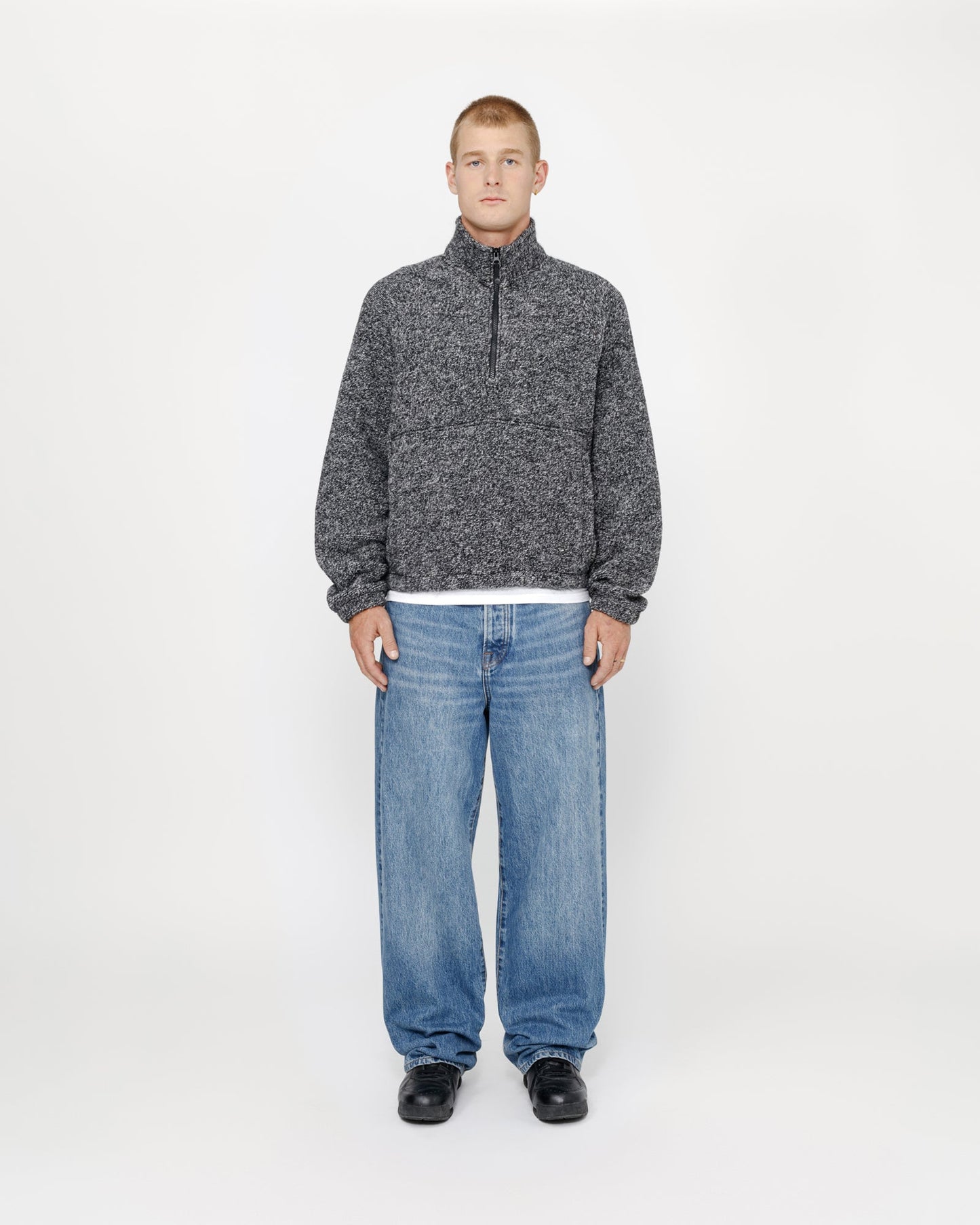 COL ROULÉ SHERPA EN MÉLANGE DE LAINE