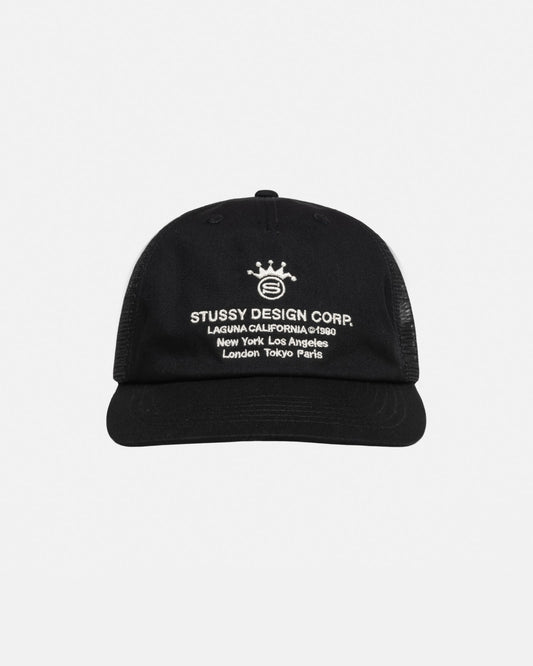 CASQUETTE TRUCKER SNAPBACK PROFIL BAS DESIGN CORP