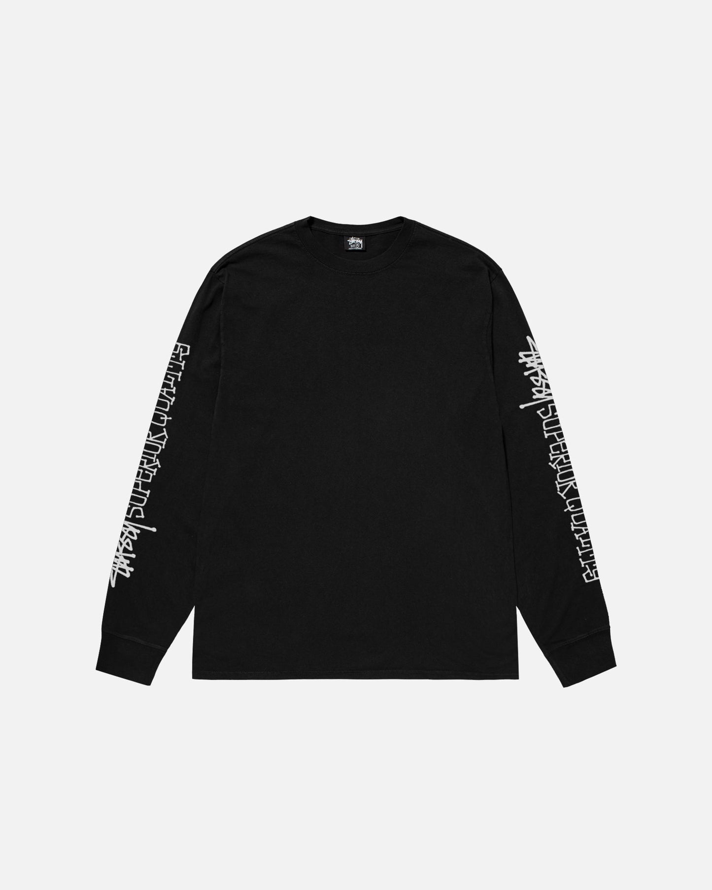 TEE-SHIRT MANCHES LONGUES DE QUALITÉ SUPÉRIEURE TEINT EN PIÈCE